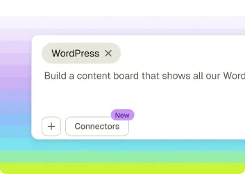 Caixa de prompt do Sticklight com tag do conector WordPress para construir do zero